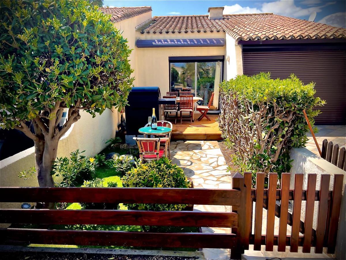 Appartement Mezzanine/Jardin/Terrasse Village Naturiste Agde Kültér fotó