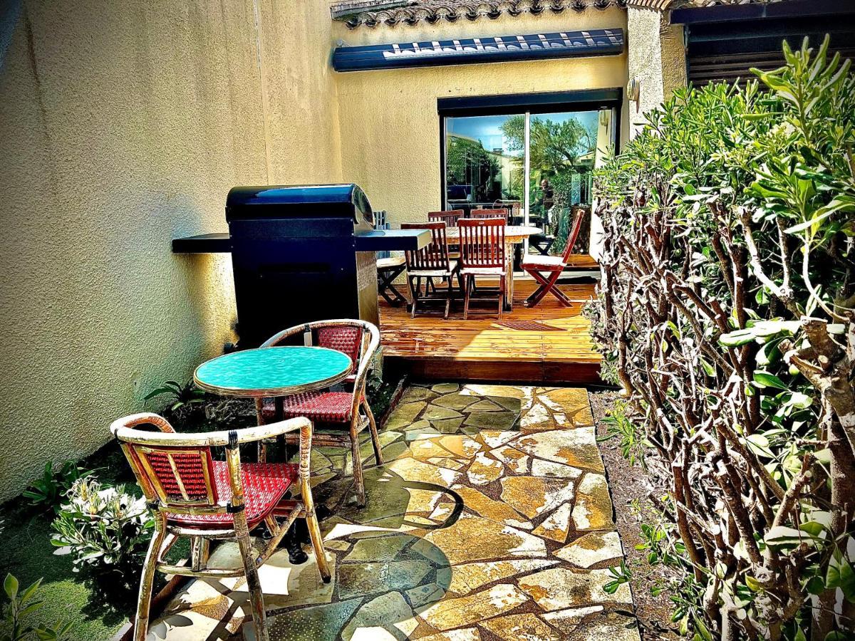Appartement Mezzanine/Jardin/Terrasse Village Naturiste Agde Kültér fotó