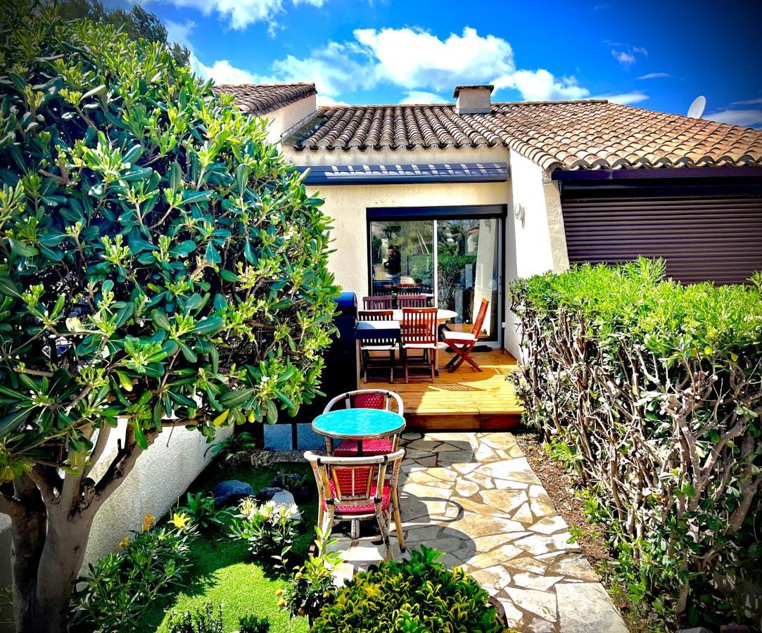 Appartement Mezzanine/Jardin/Terrasse Village Naturiste Agde Kültér fotó